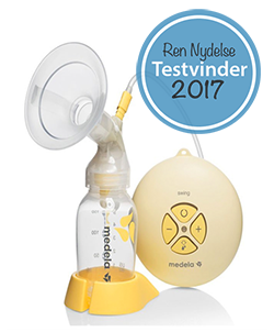 Bedste brystpumpetest testvinder Medela Swing